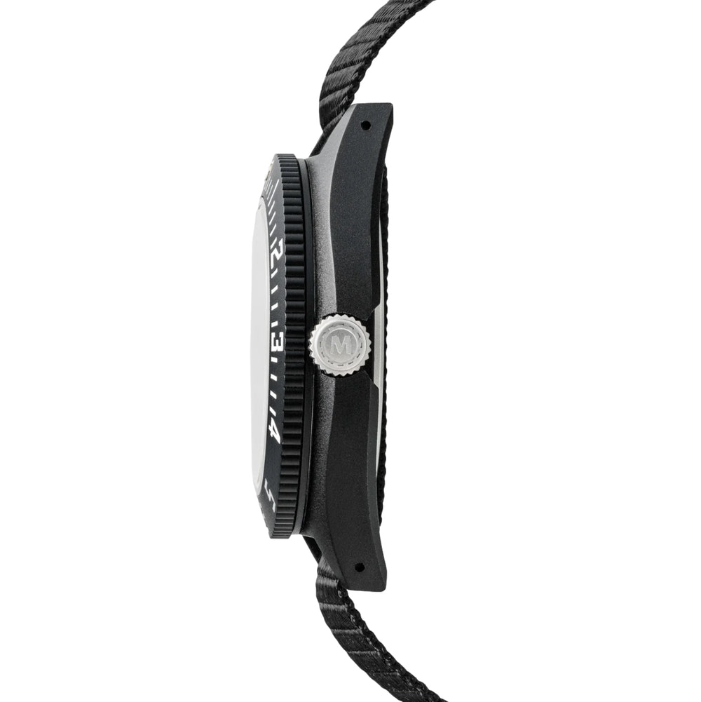 Standard-Issue Tritium Pilot's Quartz Type II NAV-D 41mm - Black on Fabric Strap