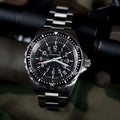 MSAR® Standard-Issue Diver's Quartz Type II 36mm - Black on Bracelet