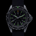 MSAR® Standard-Issue Diver's Automatic Type II 36mm - Black on Rubber Strap