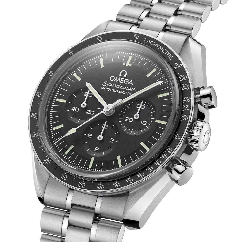 Speedmaster Moonwatch Professional Co‑Axial Master Chronometer 42mm - Black on Bracelet