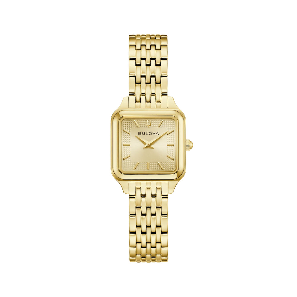 Classic Sutton Square 23mm - Champagne on Bracelet