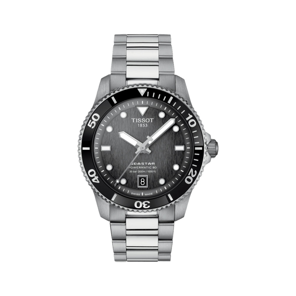 Seastar 1000 Automatic 40mm - Black on Bracelet
