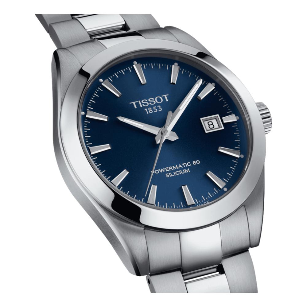 Gentleman Powermatic 80 Silicium 40mm - Blue on Bracelet