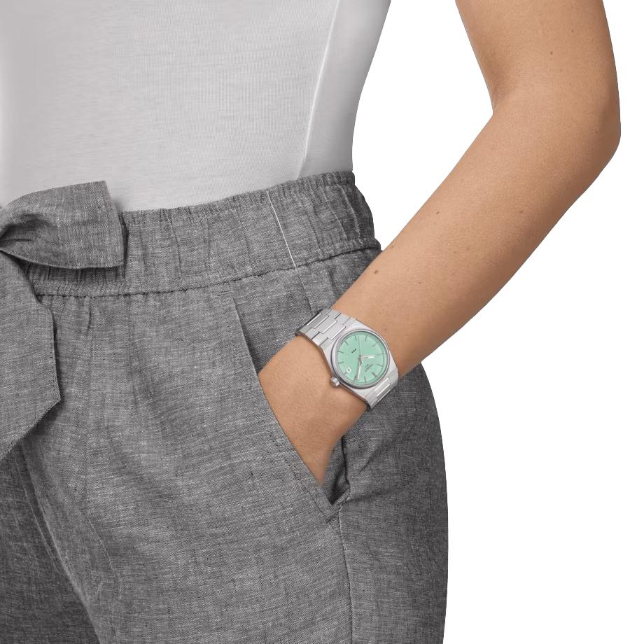 PRX Quartz 35mm - Mint on Bracelet