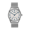 Heritage 1938 COSC 39mm - Silver on Leather Strap and Stainless Steel Bracelet