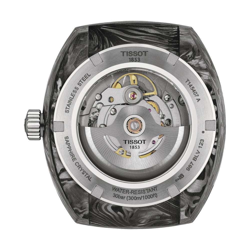 Sideral S 41mm - Black on Rubber Strap