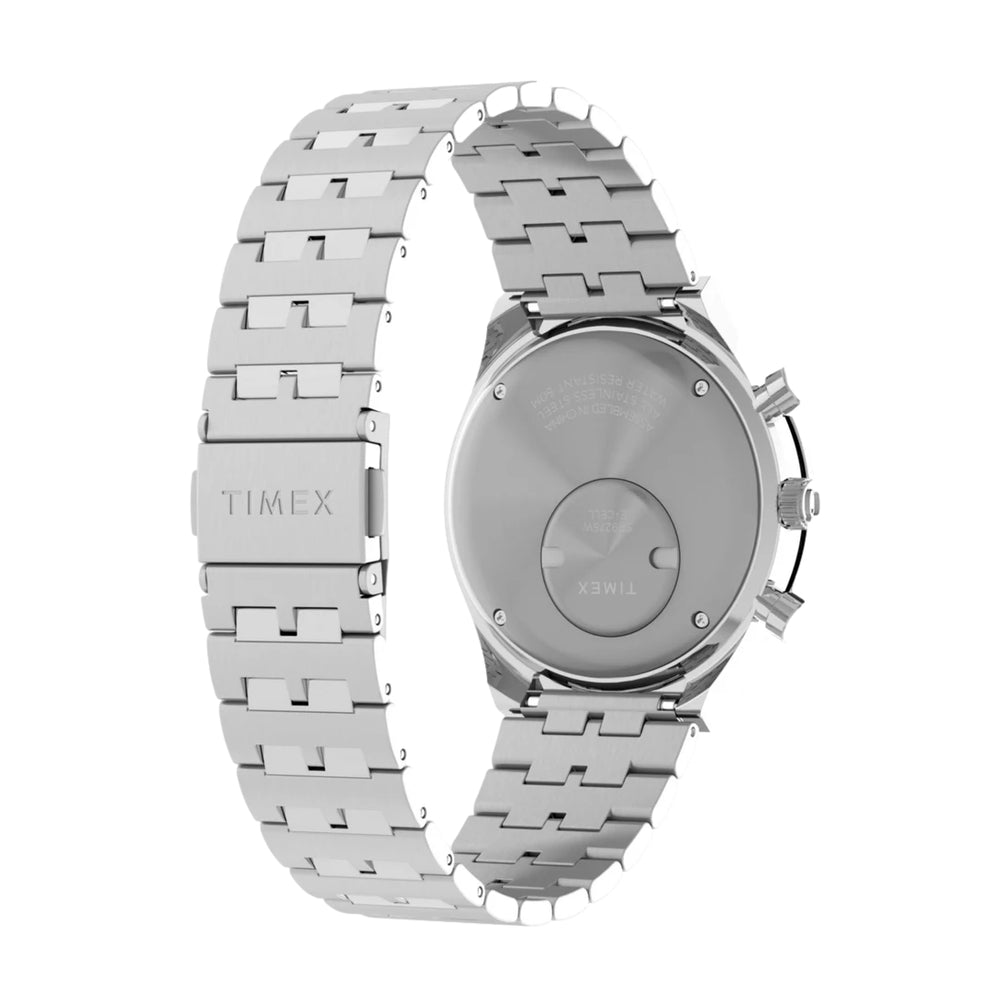 Q Timex Chronograph 40mm - Black on Bracelet