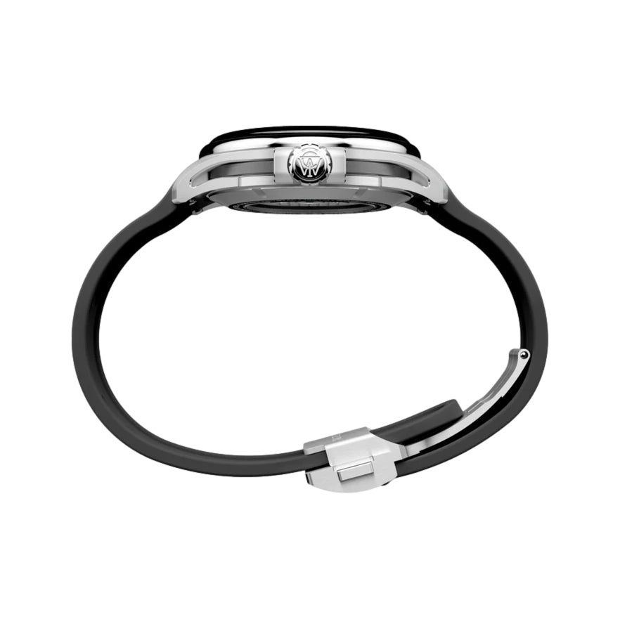 Atelier GMT24 M1a 40mm - Black on Rubber Strap