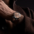Classic Perpetual Calendar Manufacture 40mm - Salmon on Leather Strap