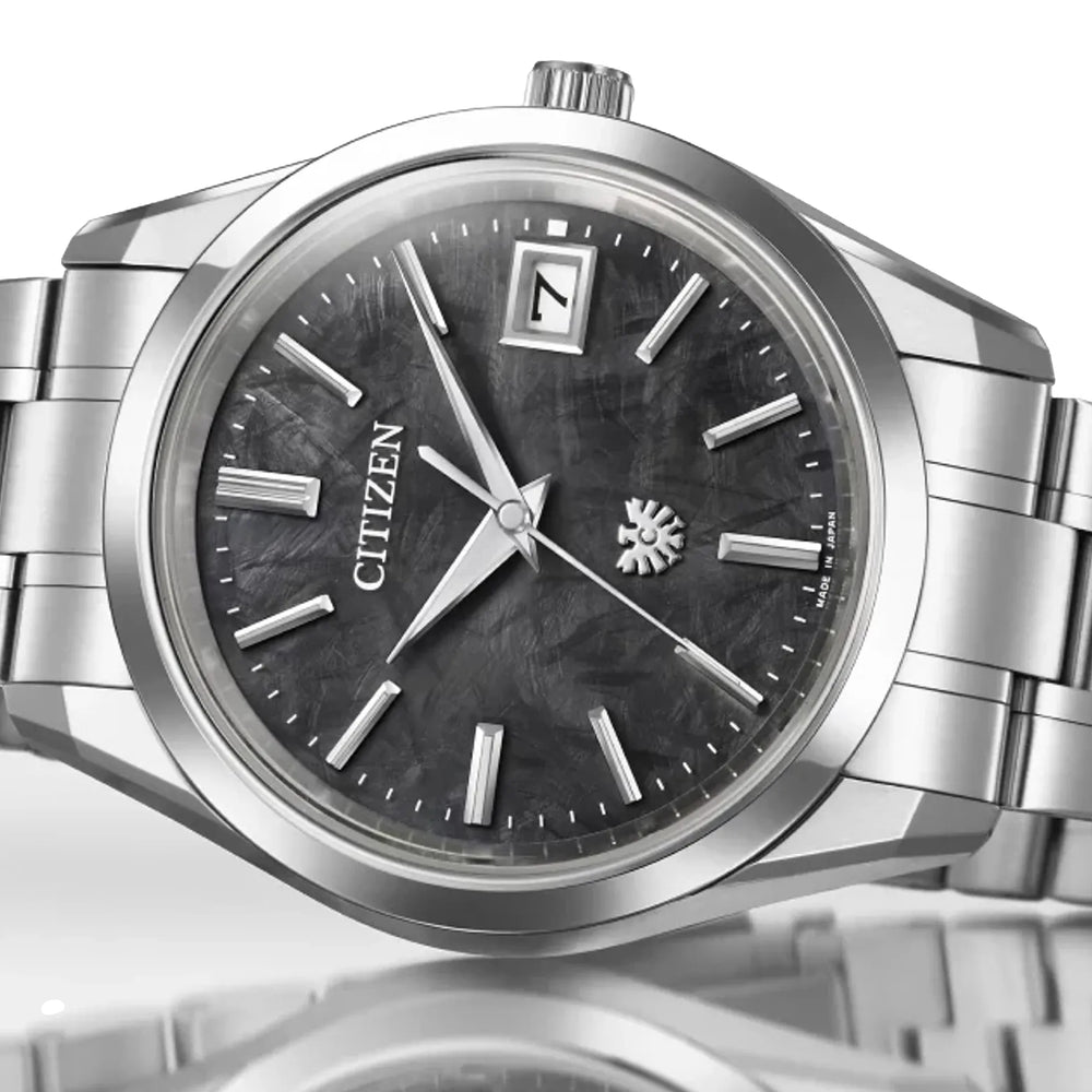 The CITIZEN Eco Titanium 38.3mm - Black on Bracelet