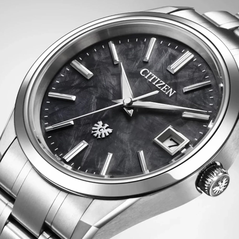 The CITIZEN Eco Titanium 38.3mm - Black on Bracelet