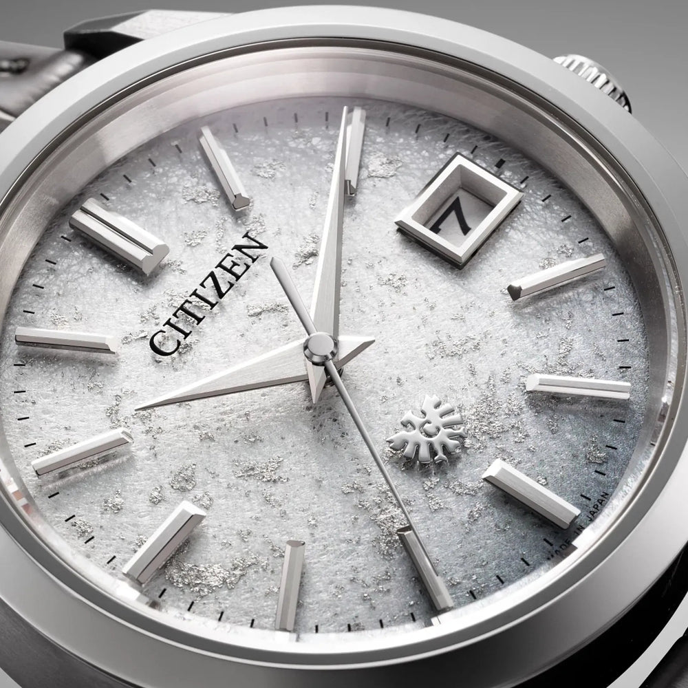 The CITIZEN Super Titanium™ Limited Edition 38.3mm - Silver on Leather Strap