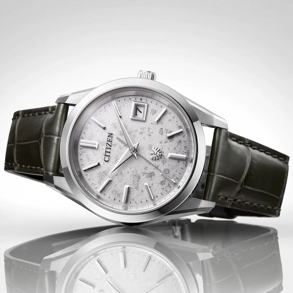 The CITIZEN Super Titanium™ Limited Edition 38.3mm - Silver on Leather Strap
