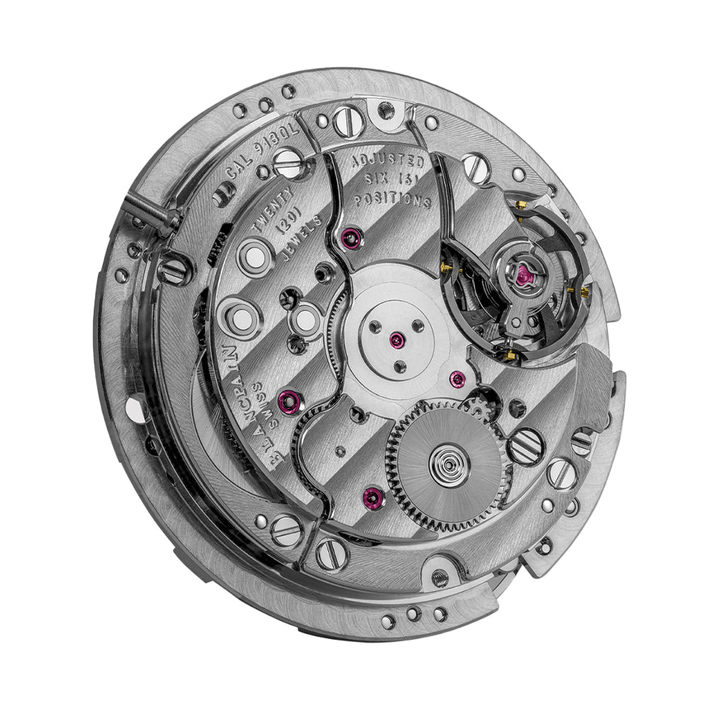 Villeret Calendar Moonphase Red Gold 29.2mm - Opaline Ivory on Leather Strap