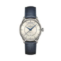 DS-1 Day Date 40mm - White on Leather Strap