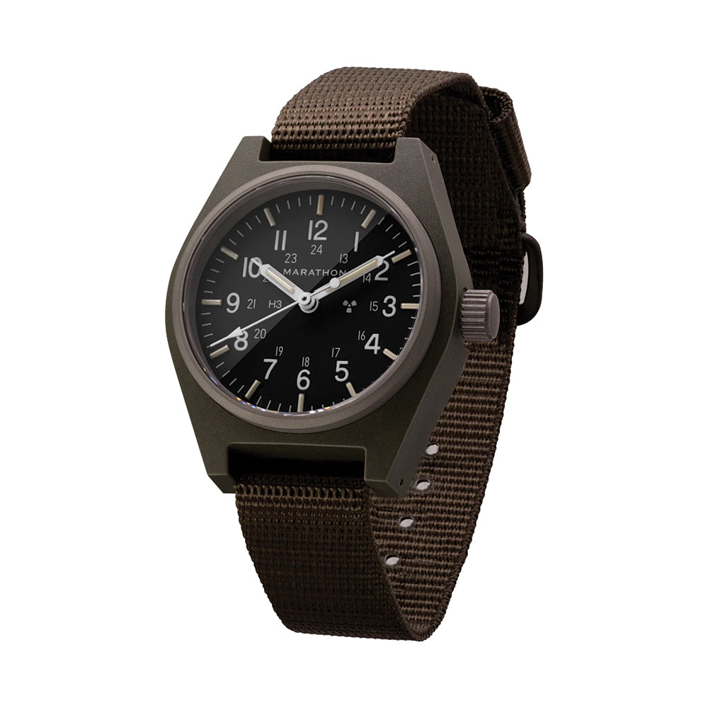 Type II Field Mechanical General Purpose Mechanical 34mm - Black on Nylon Strap