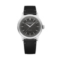 Millesime Men's Automatic Sector Dial 39.5mm - Grey on Leather Strap