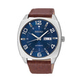 SNKN37 Recraft Series 43.5mm - Blue on Leather Strap