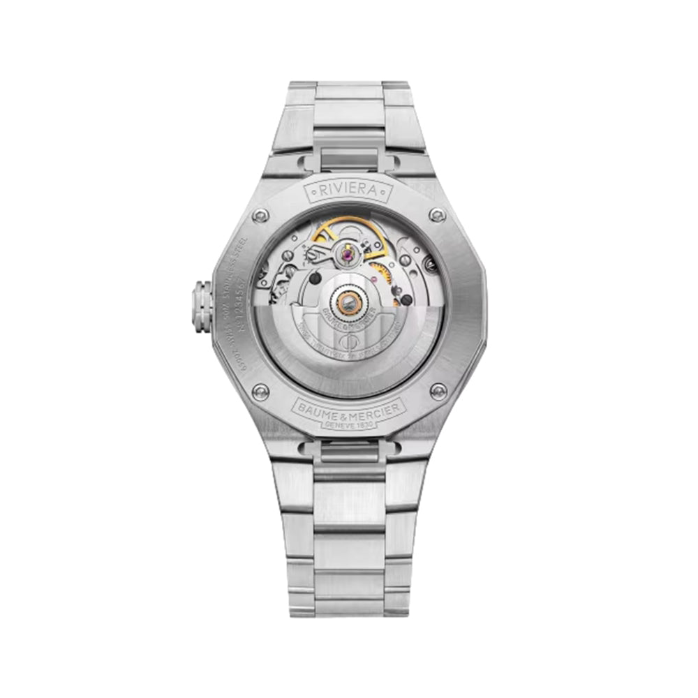 Riviera 10764 Automatic Date 36mm - Terracotta on Bracelet