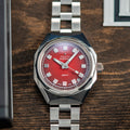 Defy Revival A3691 37mm - Red on Bracelet