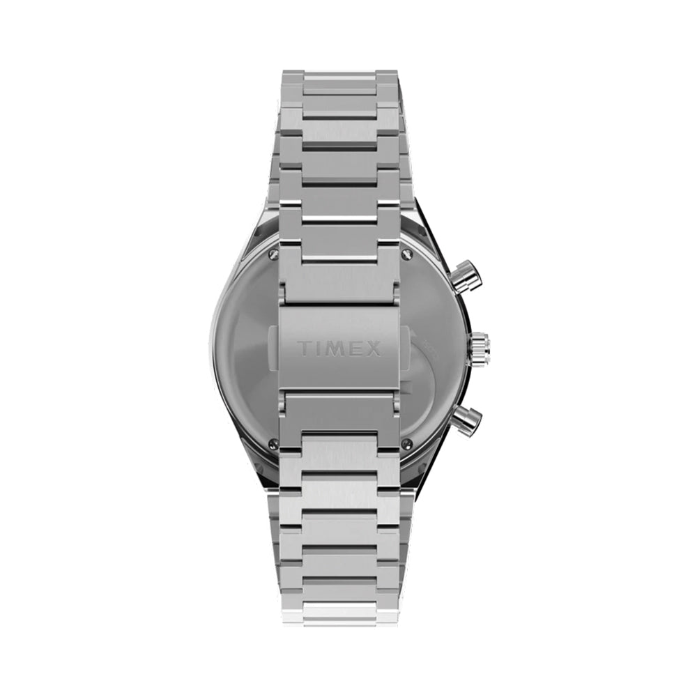 Q Timex Chronograph 40mm - Blue on Bracelet