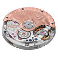 Serenade Luna Automatic Diamond Red Gold 32.5mm - Green on Leather Strap