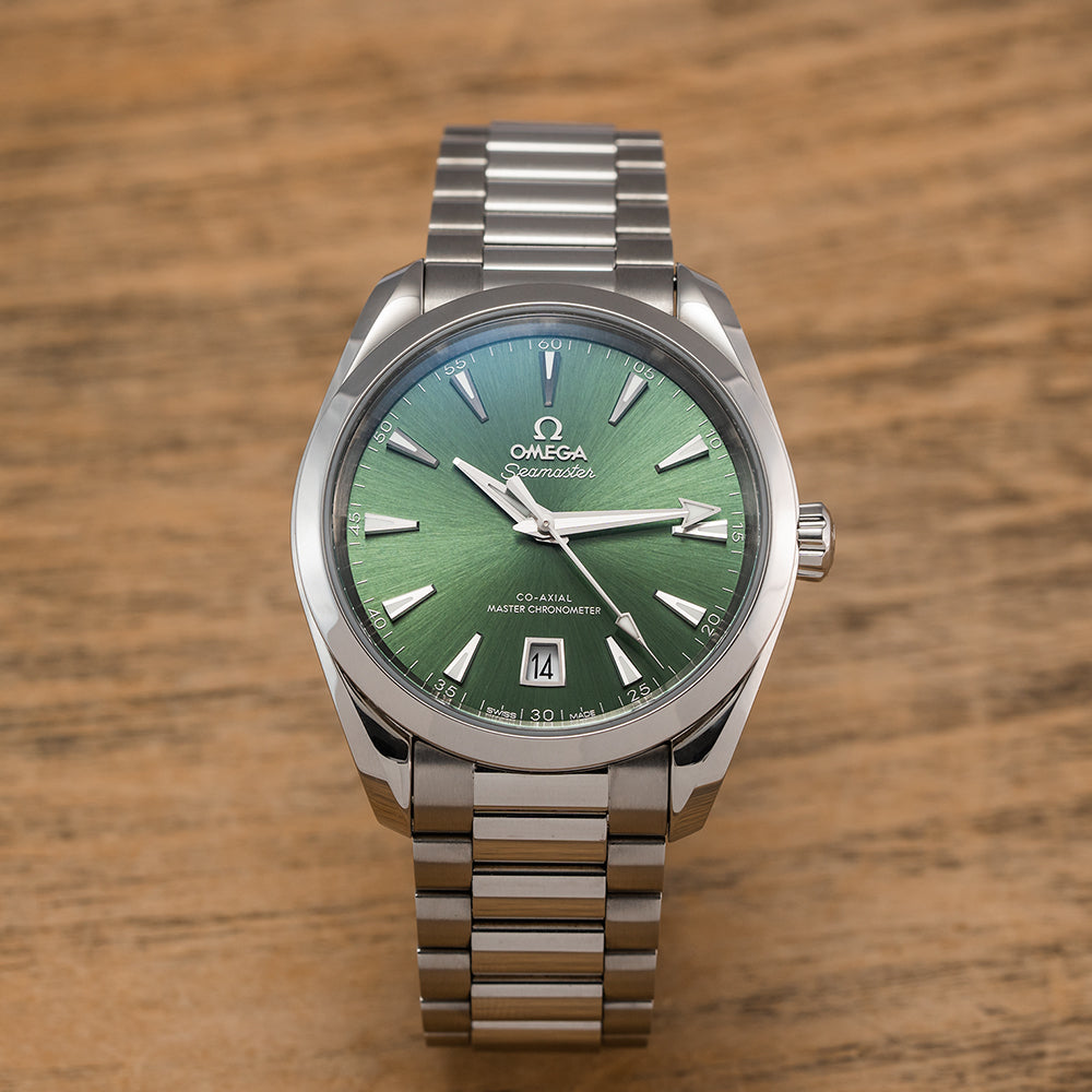 Seamaster Aqua Terra Shades 150M 38mm - Bay Green on Bracelet