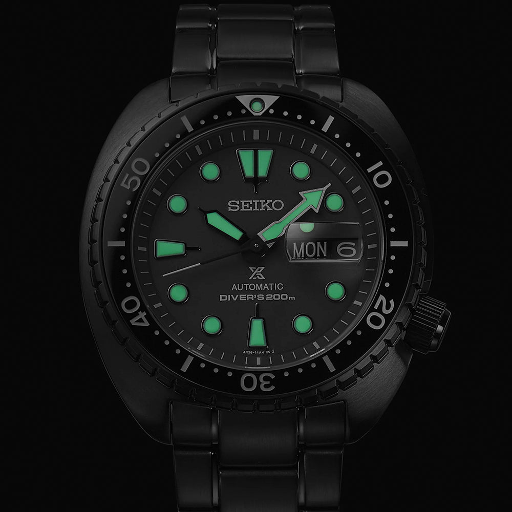 SRPK43 Prospex Black 45mm - Dark Grey on Bracelet