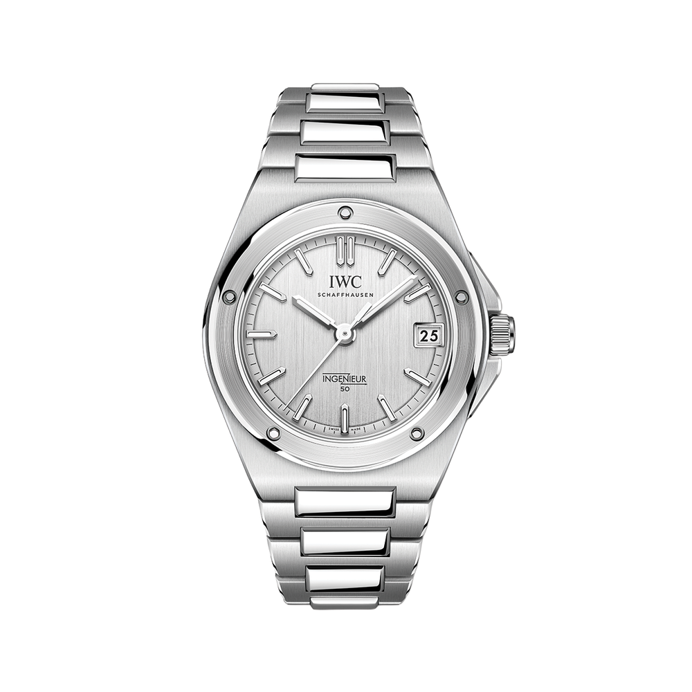 Ingenieur Automatic 50th Anniversary Limited Edition 35mm - Silver-Plated on Bracelet