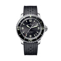Fifty Fathoms Automatique Steel 42mm - Black on Rubber Strap