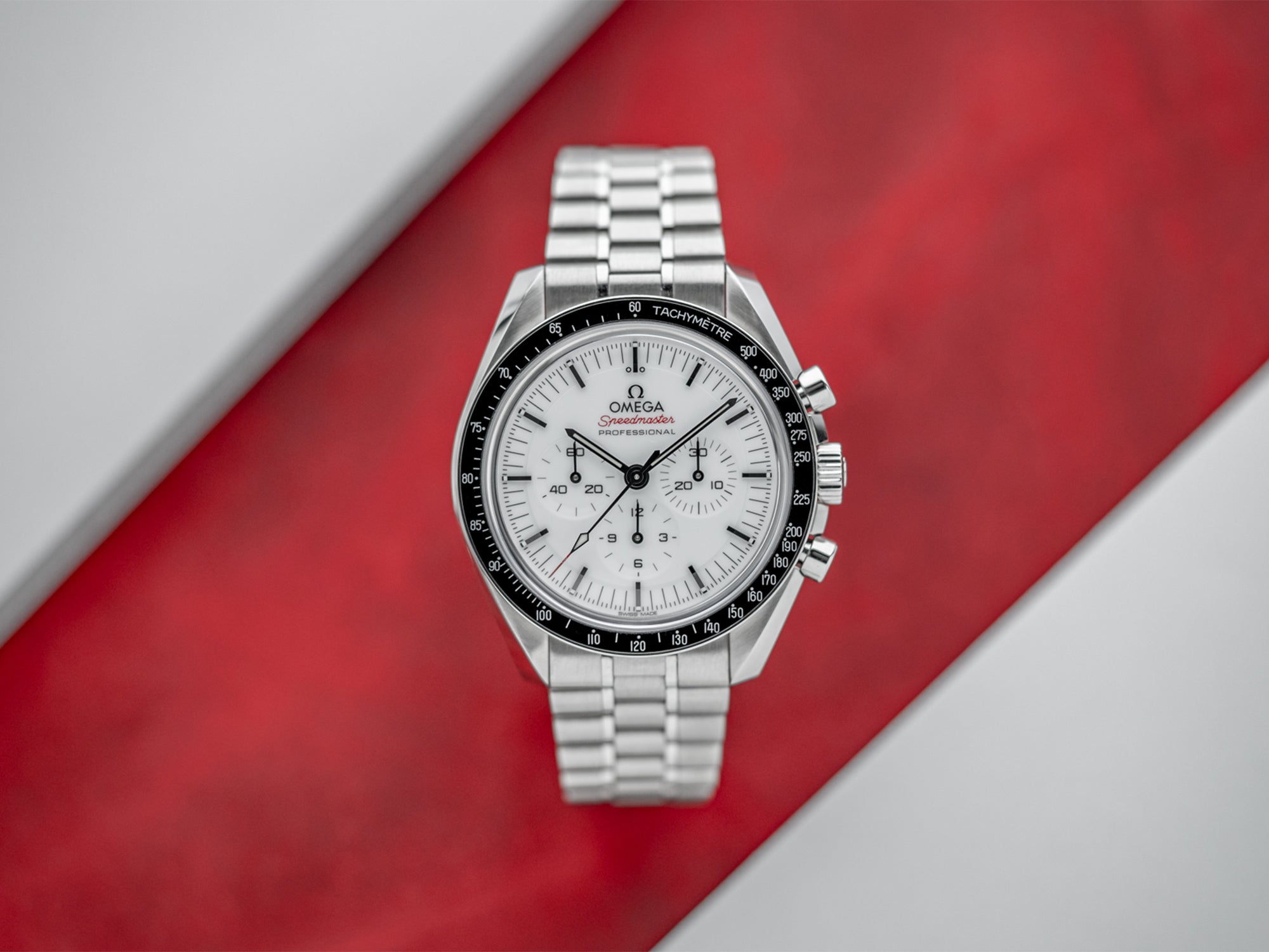 The White Dial OMEGA Speedmaster Moonwatch