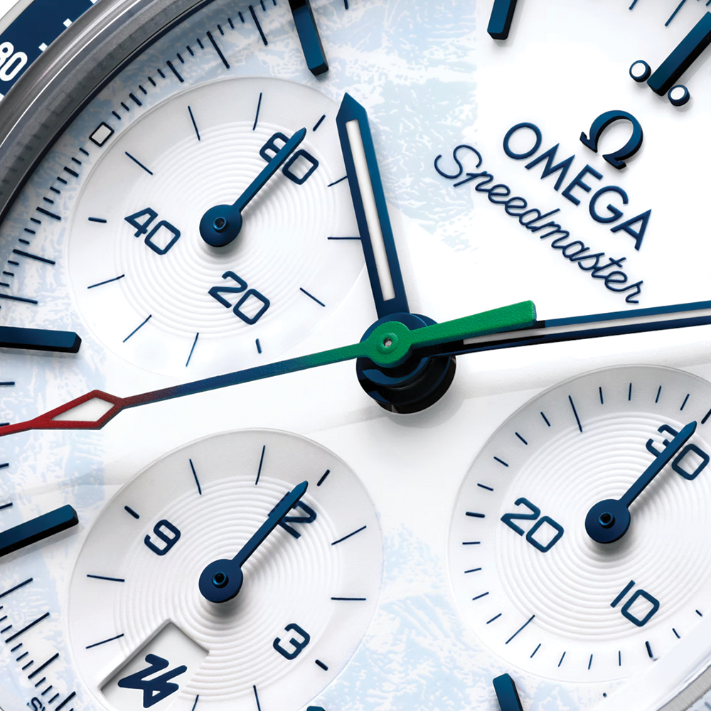 Speedmaster Milano Cortina 2026 Paralympic Winter Games 38mm - White on Bracelet