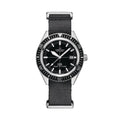 DS Super PH500M 43mm - Black on One-Piece Nylon Strap