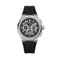 Defy Skyline Chronograph Skeleton 42mm - Black-Toned on Bracelet