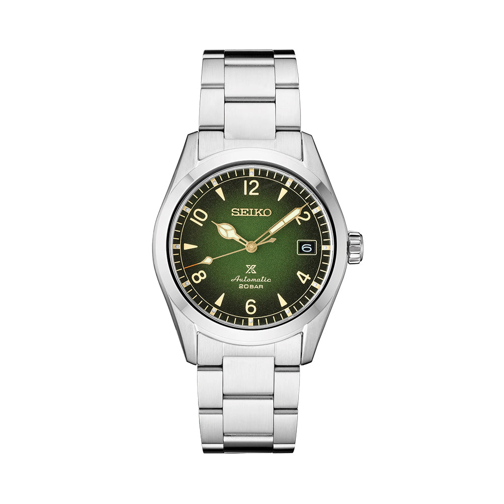 SPB155 Prospex Land 'Alpinist' 38mm - Green on Bracelet