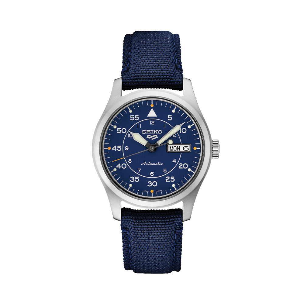 SRPH31 Seiko 5 Sports 39.4mm - Blue on Fabric Strap