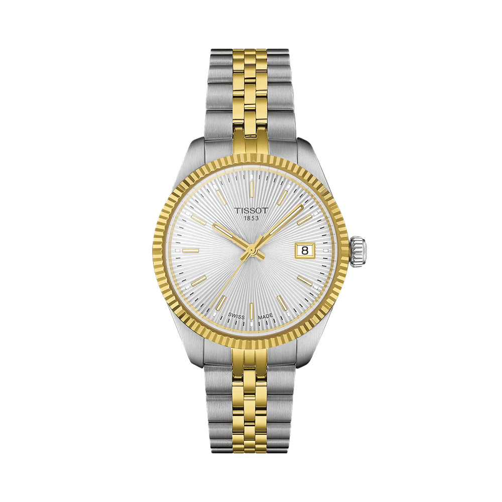 Ballade Quartz 34mm - Silver on Two-Tone Bracelet