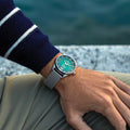 DS-1 Big Date Special Edition 41mm - Green on Bracelet