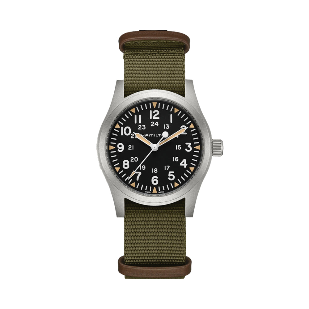 Khaki Field Mechanical 42mm - Black on Strap