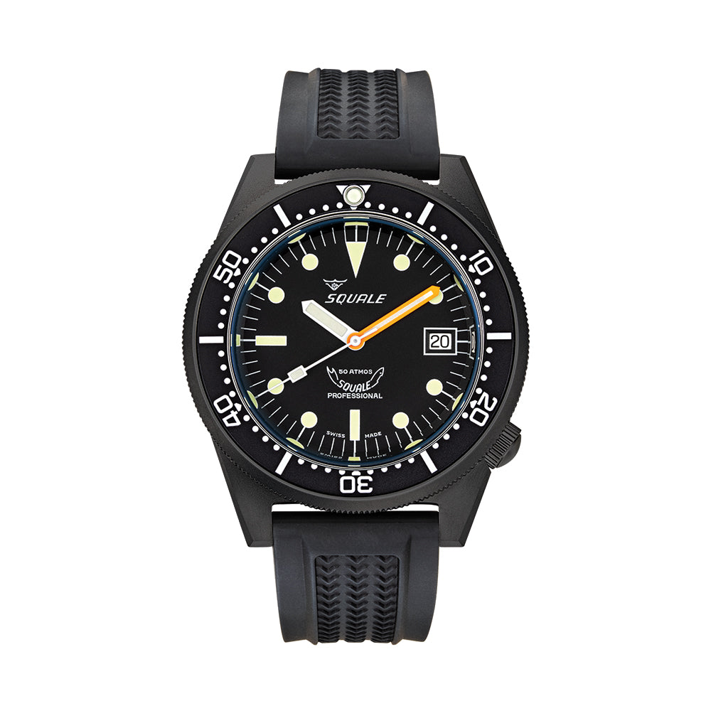 1521 PVD 42mm - Black on Rubber Strap