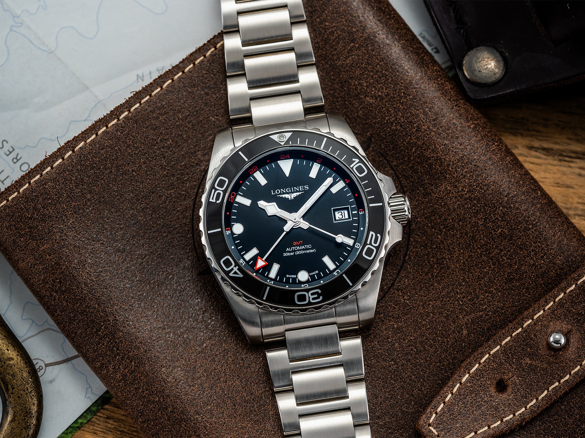 Longines HydroConquest GMT