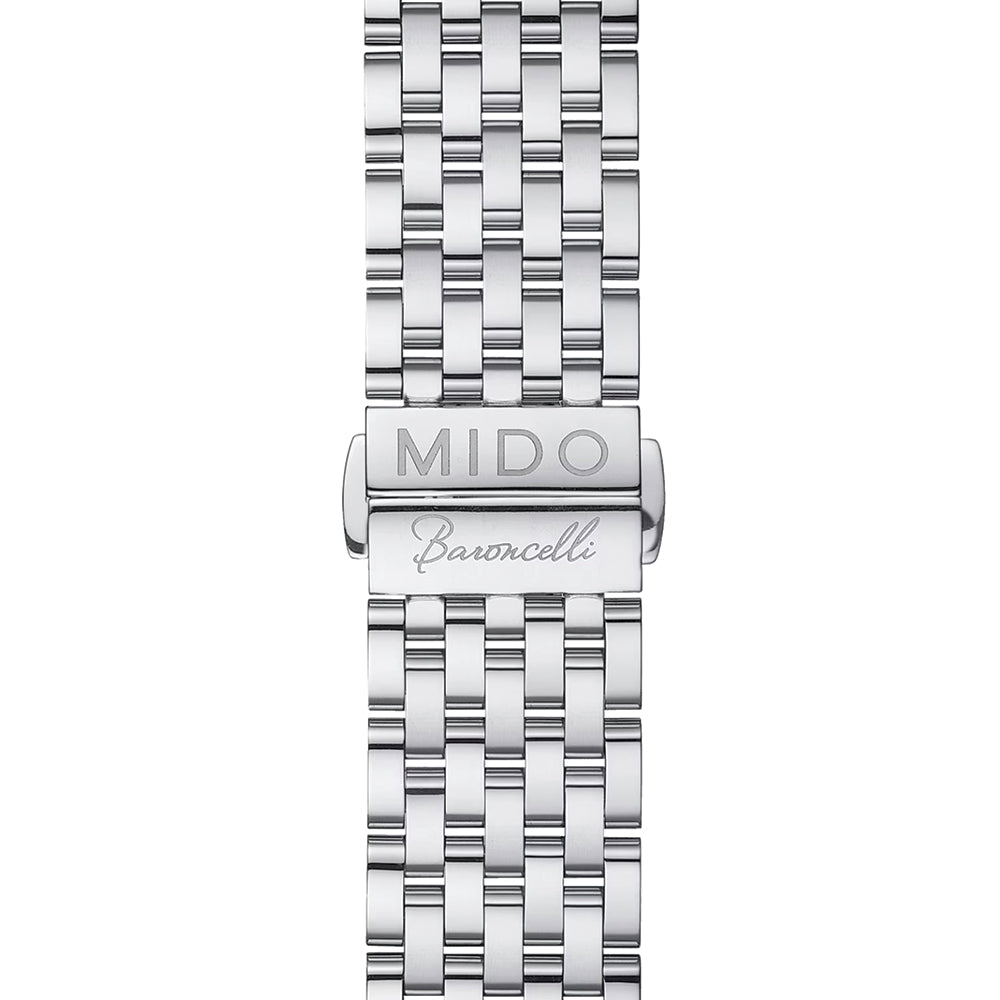 Baroncelli Heritage Gent 39mm - Black on Bracelet