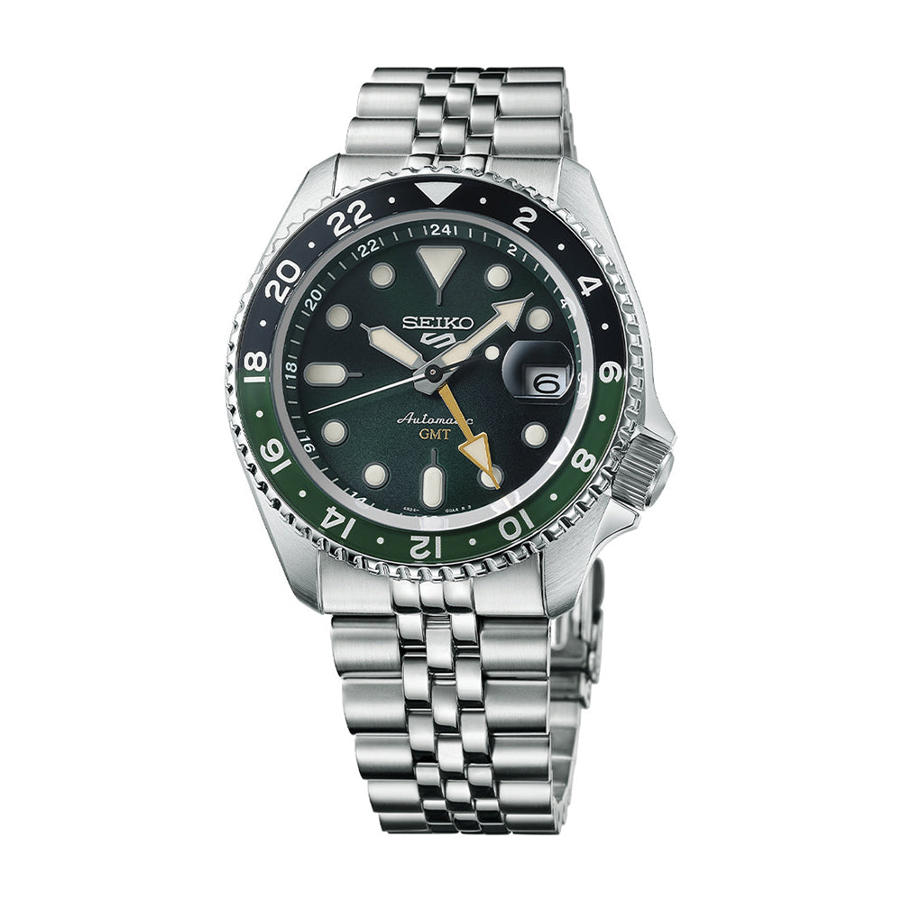 5 Sports SKX GMT Green Dial, 42.5mm SSK035