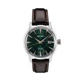 SRPD37 Presage Cocktail Time 40.5mm - Green on Leather Strap