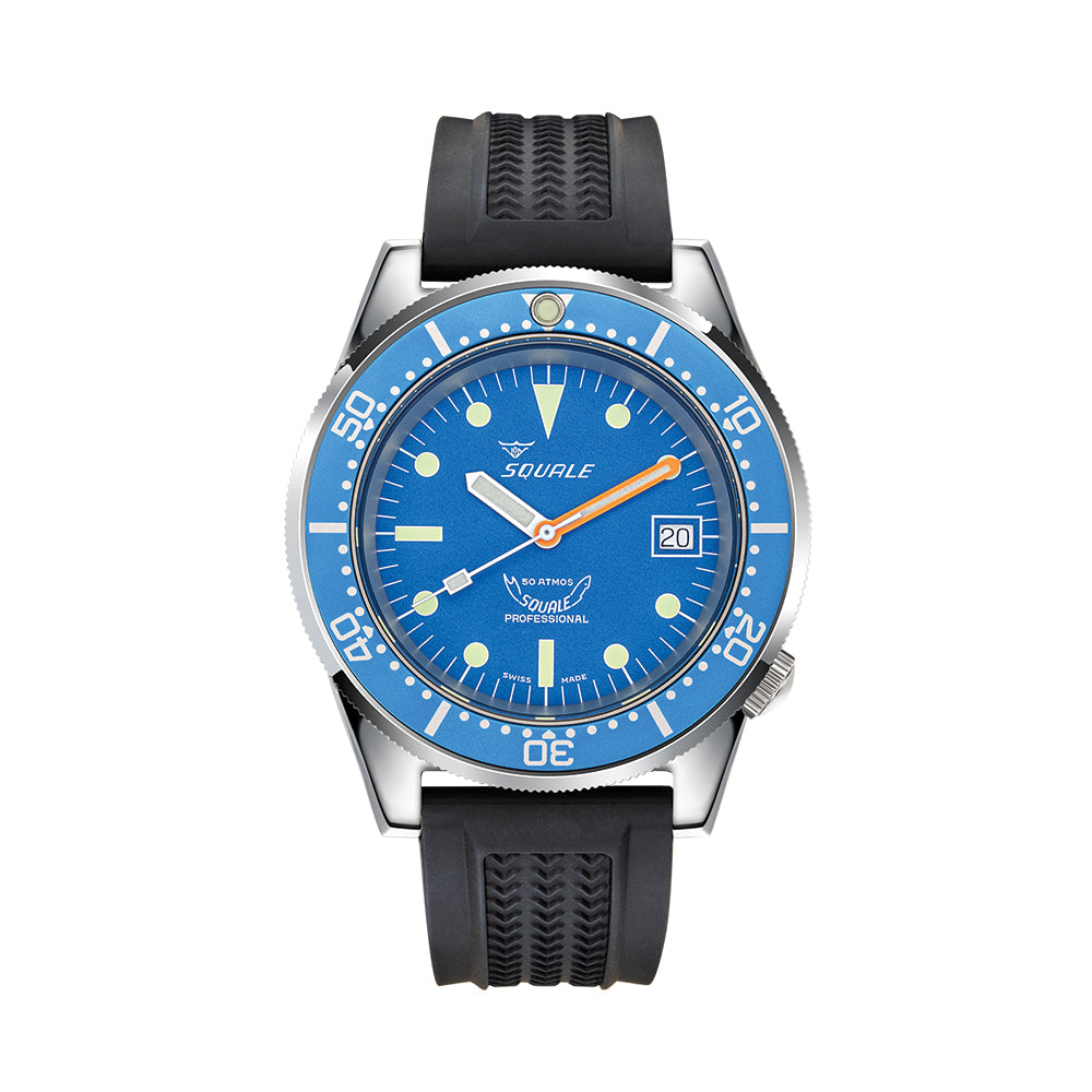 1521 Ocean 42mm - Blue on Rubber Strap