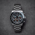 PR516 Mechanical Chronograph 41mm - Black on Bracelet