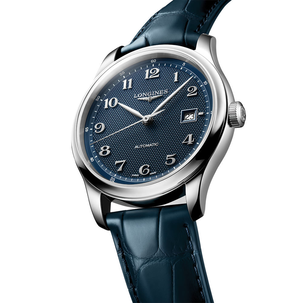 Master 41mm - Blue on Leather Strap