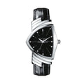 Ventura Quartz 32mm x 50mm - Black on Leather Strap