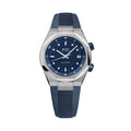Multifort 8 Two Crowns Automatic 40mm - Blue on Rubber Strap