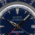 Ocean Star "Shark Tooth" Special Edition GMT 40.5mm - Blue on Bracelet w/ Additional Fabric Strap